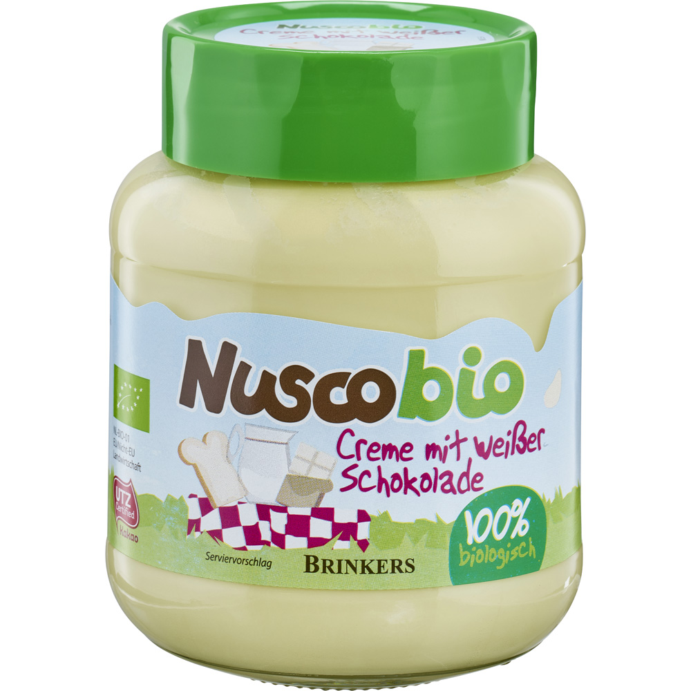 Krema od bijele čokolade Nuscobio – 400 g