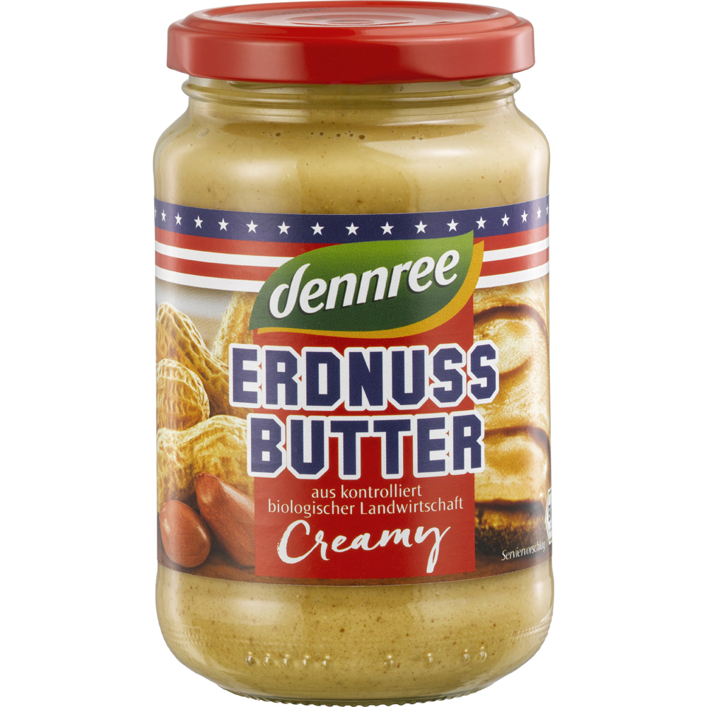 Maslac od kikirikija u staklenci Dennree – 350 g