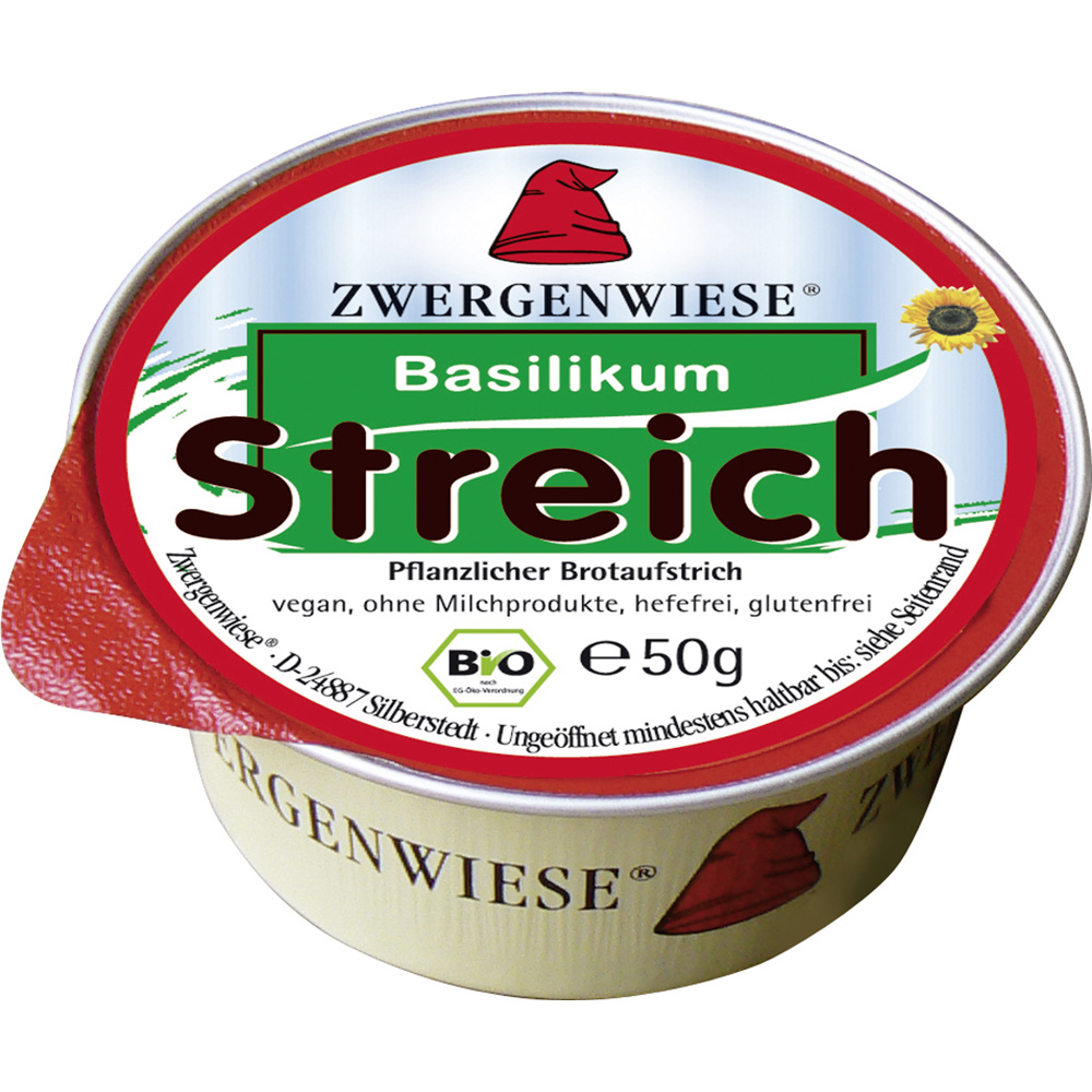 Pašteta biljna bosiljak Zwergen – 50 g