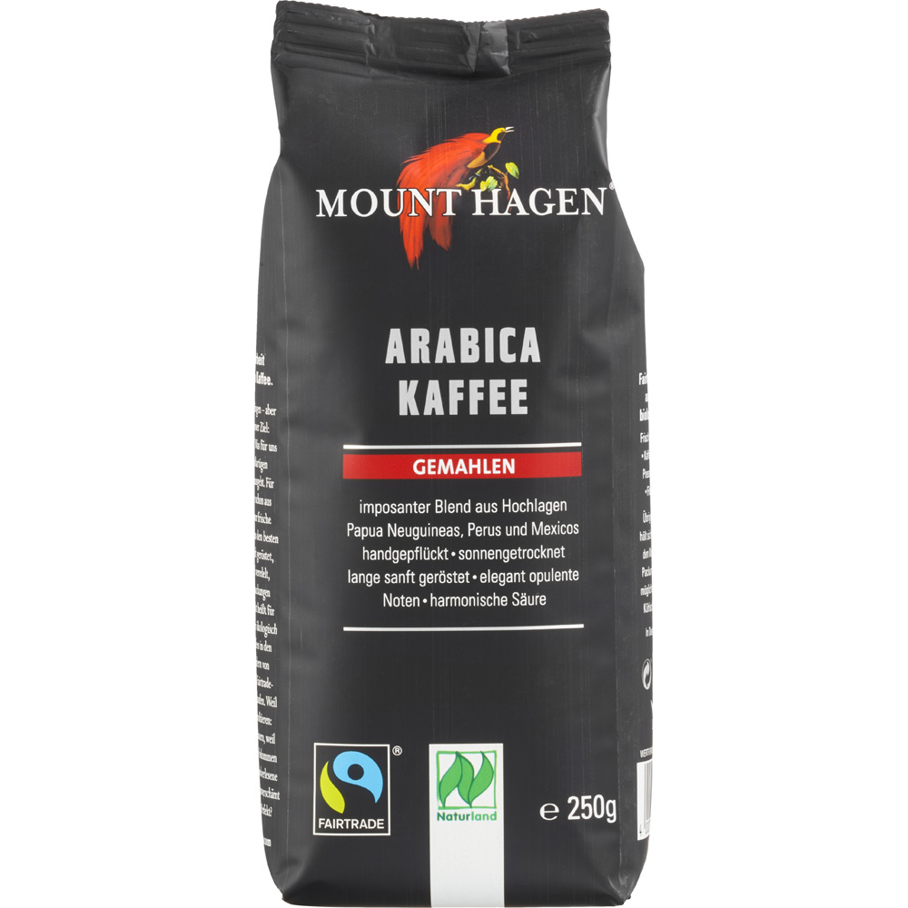 Kava 100% Arabica Pržena Mount Hagen – 250 g