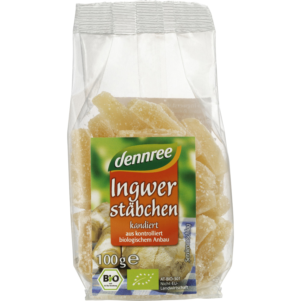 Đumbir ušećereni Dennree – 100 g