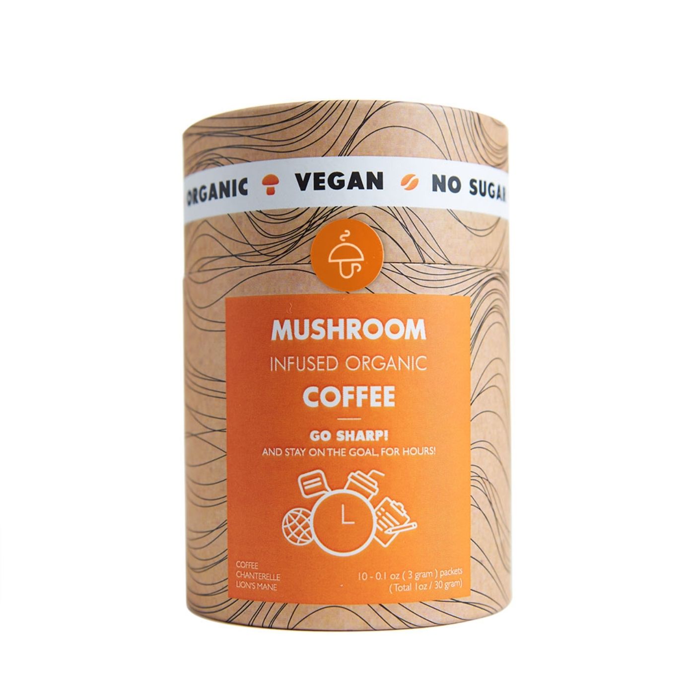Kava od gljiva Go Sharp – 30 g